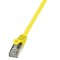 Cablu patchcord gembird, logilink, CAT6 F/UTP EconLine 3m galben