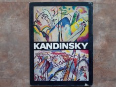 KANDINSKY - ALBUM DE ARTA - DAN GRIGORESCU, VICTORIA JIQUIDI, 1980 (lb. Franceza )