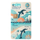 eSIM Anguilla, Unlimited Plus, 10 Days