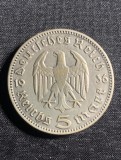 Moneda argint 5 reischsmarci 1936F, Europa