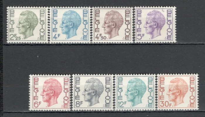Belgia.1972 Regele Baudouin hartie fosforescenta MB.152