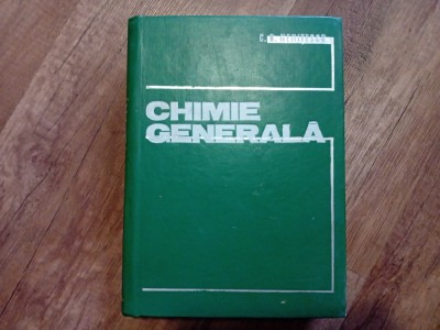 CHIMIE GENERALA - C.D.NENITESCU , 1972 foto
