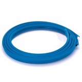 Cumpara ieftin Set protectie jante, calitate Premium, 4 inele din plastic, culoare ALBASTRU