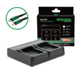 Patona Premium Dual PD Performance incarcator pentru Nikon EN-EL25 incl. USB-C input/output