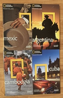 Set 4 carti National Geographic Traveler (Adevarul) foto