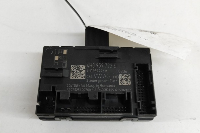 Modul de control ușă st&acirc;nga față VW TOUAREG 7P5 2017 OEM: 4H0959792S,4H0959792M,A2C7325400700 24866930