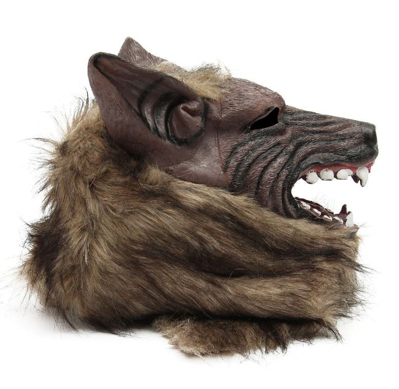Masca lup varcolac werewolf cu labe gheare Halloween craciun cosplay  +CADOU!, Marime universala | Okazii.ro