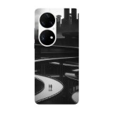 Husa compatibila cu Huawei Nova Y70 model Grey Future, Silicon, TPU, Viceversa, Transparent, Carcasa