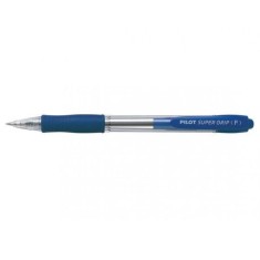 Pix cu bila Super Grip Pilot 0.7 mm varf mediu Pix cu bila Pilot Super Grip 0.7 mm albastru