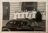 Ani 40 Spitalul Sf Sava Bucuresti vizita M.S. Regina Elena / regalitate monarhie
