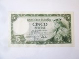 Spania 5 Pesetas 1954 aUNC