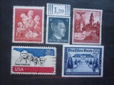 Set timbre Germania Deutsches Reich Generalgouvernement Hitler WHW USA Airmail - A228