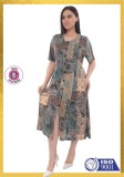 Cumpara ieftin Rochie Clasica cu Nasturi si Cordon Cod 0024 - 48Marimea, Yves