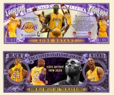 !!! SUA = FANTASY NOTE (TJ6) = IN MEMORIA LUI KOBE BRYANT - 2020 - UNC