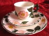 SET MIC DEJUN PORTELAN VILLEROY&amp;BOCH MODEL WILD ROSE CEASCA CAFEA CU FARFURII
