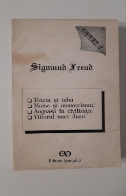 Sigmund Freud Opere volum 1 foto