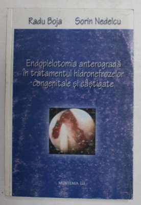 ENDOPIELOTOMIA ANTEROGRADA IN TRATAMENTUL HIDROFRENOZELOR CONGENITALE SI CASTIGATE de RADU BOJA si SORIN NEDELCU , 2003 foto