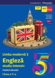 Limba engleză studiu intensiv. Clasa a V-a. Caietul elevului + CD - Paperback brosat - Cristina Rusu, Diana Todoran, Eoin Higgins, Vicki Anderson - Ar, Clasa 5, Limba Engleza