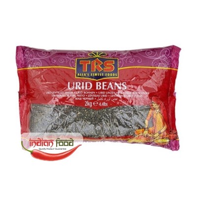 TRS Urid Beans Whole (Linte Neagra Bob Intreg) 2kg foto