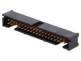 Soclu IDC tată 40 pini aurit 2,54mm 2x20, TE Connectivity