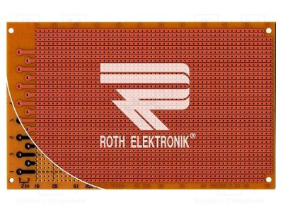 Placă universală singură faţă ROTH ELEKTRONIK GMBH W: 100mm L: 160mm foto