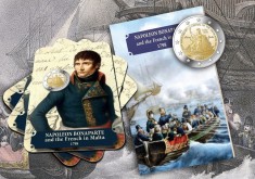 Malta 2 euro 2023 comemorative, in booklet