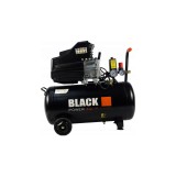 Compresor 50L cu 1 cilindru pe ulei, BLACK