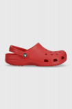 Cumpara ieftin Crocs papuci Classic culoarea roșu 10001