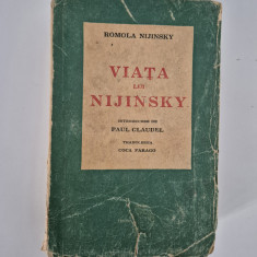 Carte veche Romola Nijinsky Viata lui Nijinsky