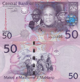 Lesotho 50 Maloti 2013 UNC