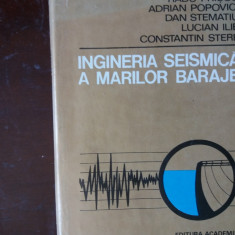 ingineria seismica a marilor baraje radu priscu si altii