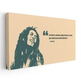 Tablou afis Bob Marley cantaret 2345 Tablou canvas pe panza CU RAMA 70x140 cm