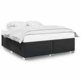 VidaXL Cadru de pat, negru, 180x200 cm, piele ecologică 3284568