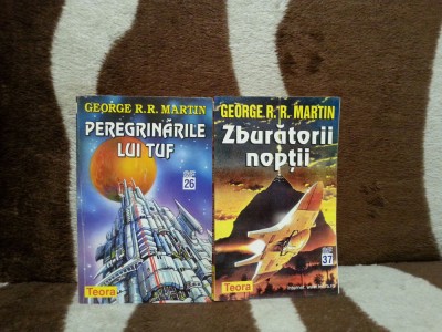 PEREGRINARILE LUI TUF/ZBURATORII NOPTII-GEORGE R.R.MARTIN (2 VOL) foto