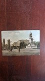 Carte Postala - Bucuresti. Monumentul Bratianu si Universitatea