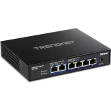 Cumpara ieftin Switch 6 porturi, 4 x 2.5G si 2 x 10G , Fanless - TRENDnet TEG-S762