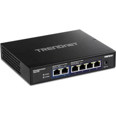 Switch 6 porturi, 4 x 2.5G si 2 x 10G , Fanless - TRENDnet TEG-S762