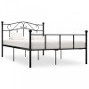 VidaXL Cadru de pat, negru, 120 x 200 cm, metal