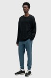 AllSaints pantaloni de trening din bumbac RAVEN SWEATPANT neted, M031TA
