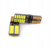 Set 2 Becuri Led W5W T10 Portocaliu 24 SMD