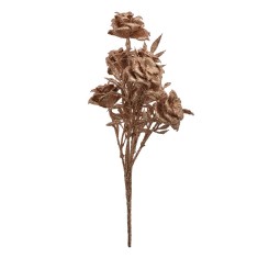 Buchet Trandafiri artificiali cupru 11x8x33 cm