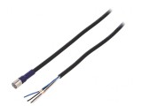Cablu de conectare M8 4 pini 5m PVC