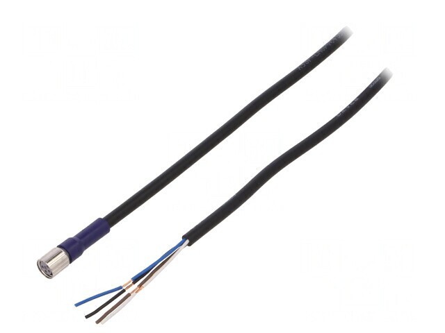 Cablu de conectare M8 4 pini 5m PVC
