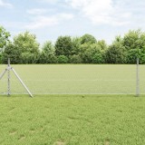 VidaXL Gard hexagonal 0.5x100 m Oțel galvanizat