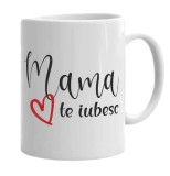 Cana alba personalizata Ziua Mamei, Model 1, INOVATIX&reg;. 330ml, Oem