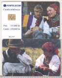 bnk card Cartela telefonica 2002 - Port traditional 5 - RO-ROM-0154B
