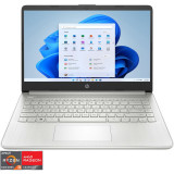 Laptop HP 14s-fq1028nq cu procesor AMD Ryzen&trade; 3 5300U pana la 3.80 GHz, 14, HD, 8GB DDR4, 512GB SSD, AMD Radeon&trade; Graphics, Windows 11 Home, Natural Si