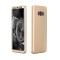 Husa protectie pentru Samsung Galaxy S8, Auriu, Fullbody fata-spate, folie de protectie gratis
