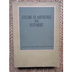 Studii si articole de istorie II