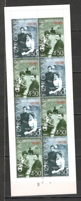 Feroe.2000 100 ani Scoala populara carnet DF.222